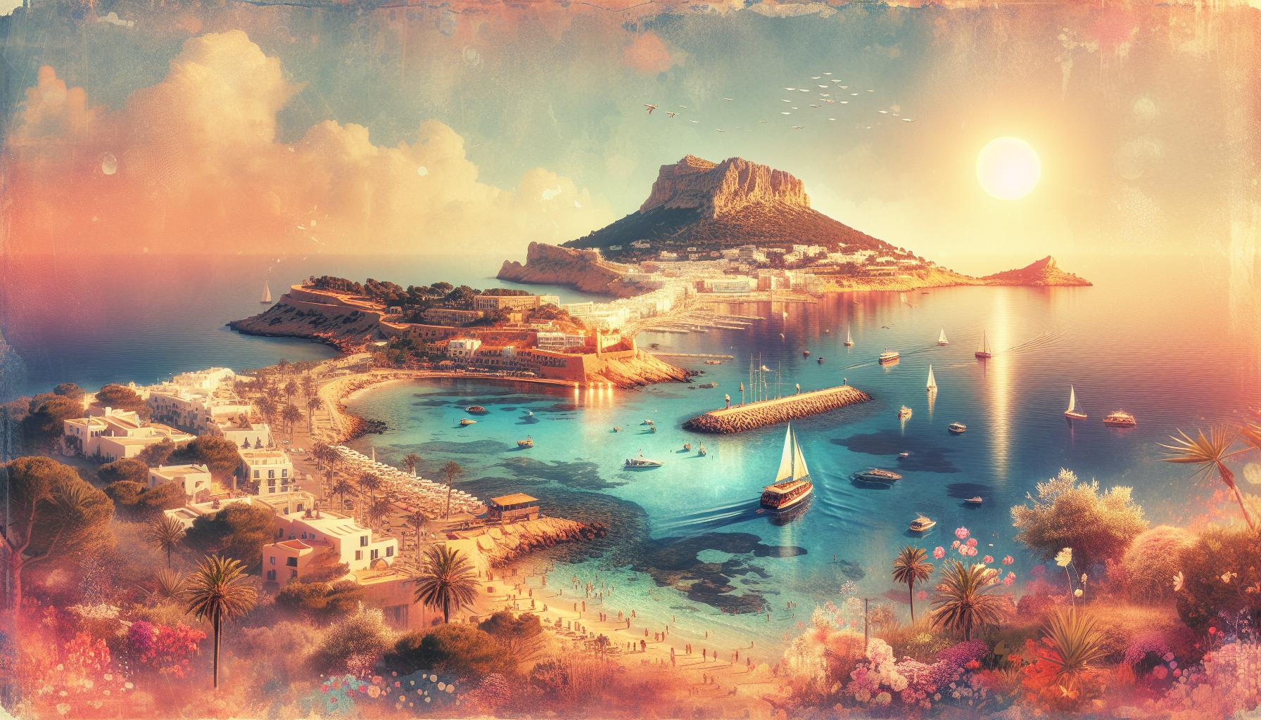 Can Salia Hotel Ibiza: Family-Friendly Comfort with Stunning Views 3 Breathtaking Views: The Scenic backdrop of Your Stay