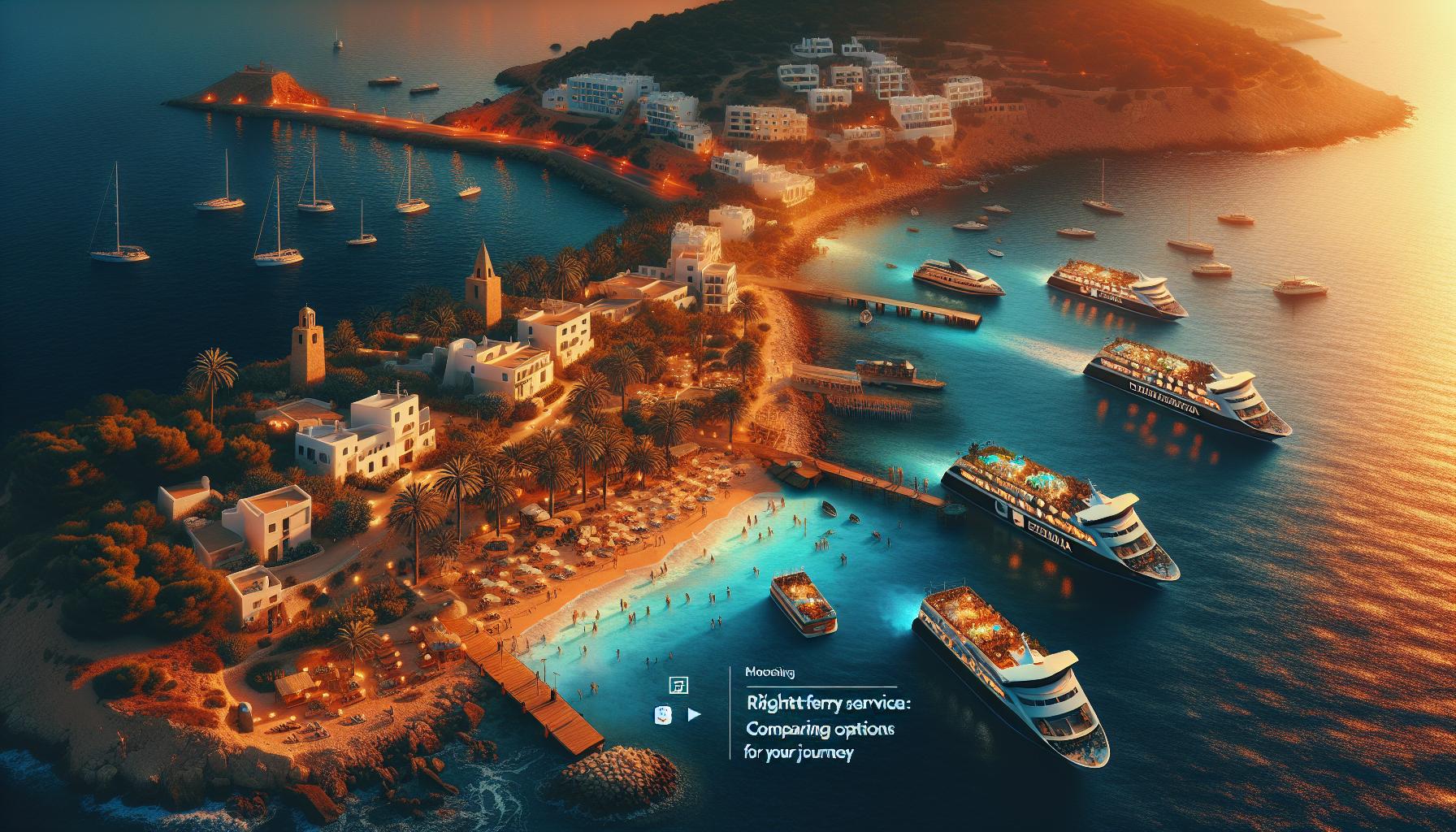 Choosing the Right Ferry Service: Comparing Options for your Journey