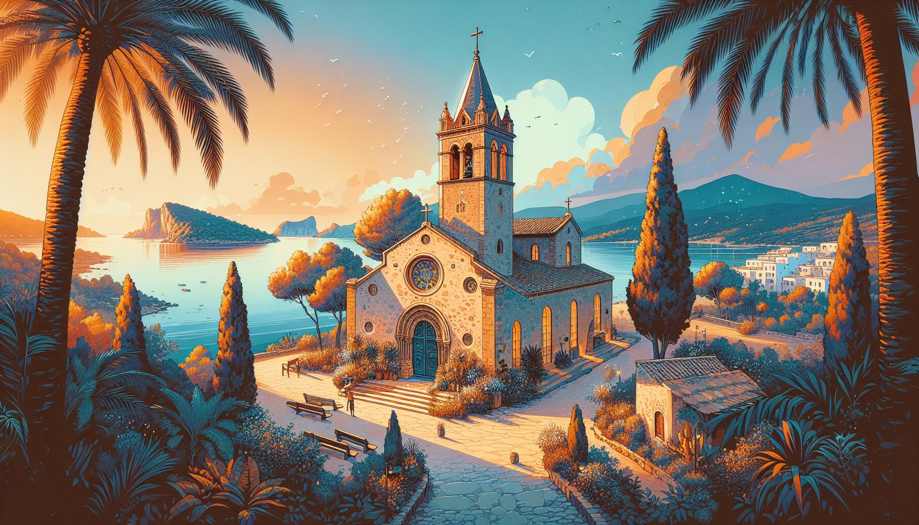 Es Cubells Church Ibiza: Discover History and Stunning views