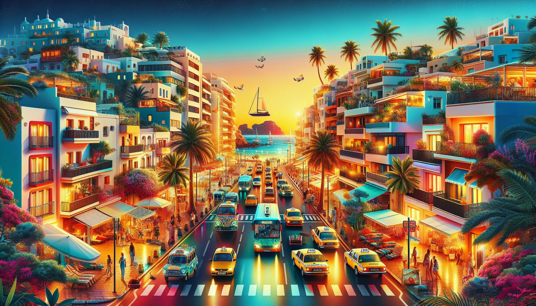 Discovering Local Rides: Taxis,Buses,and More