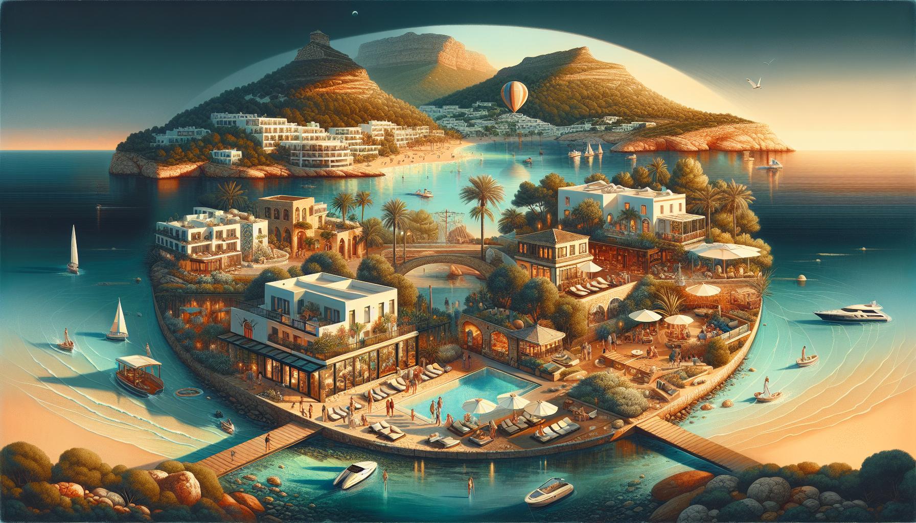 Exploring ‌the Distance: Ibiza and Majorca ⁣Side by Side