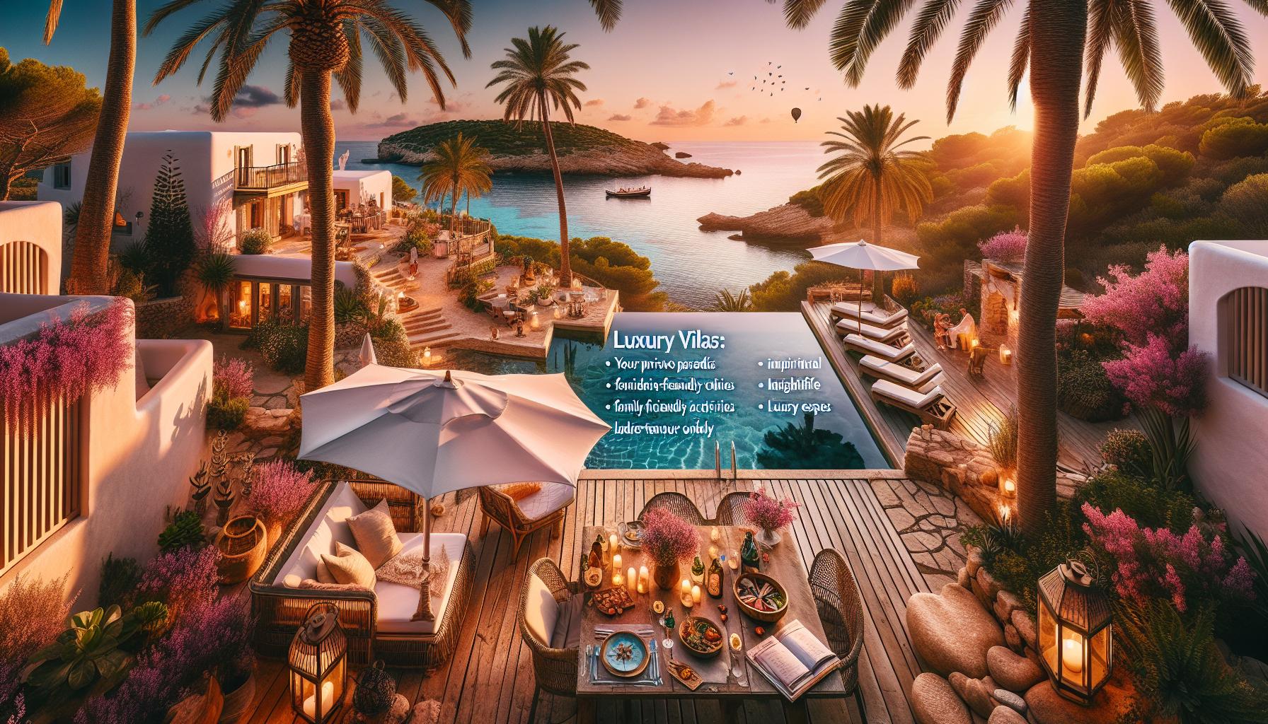 Where to stay in Ibiza for couples: Romantic Retreats & Hotels 4 Luxurious Villas: Your Private Paradise Awaits