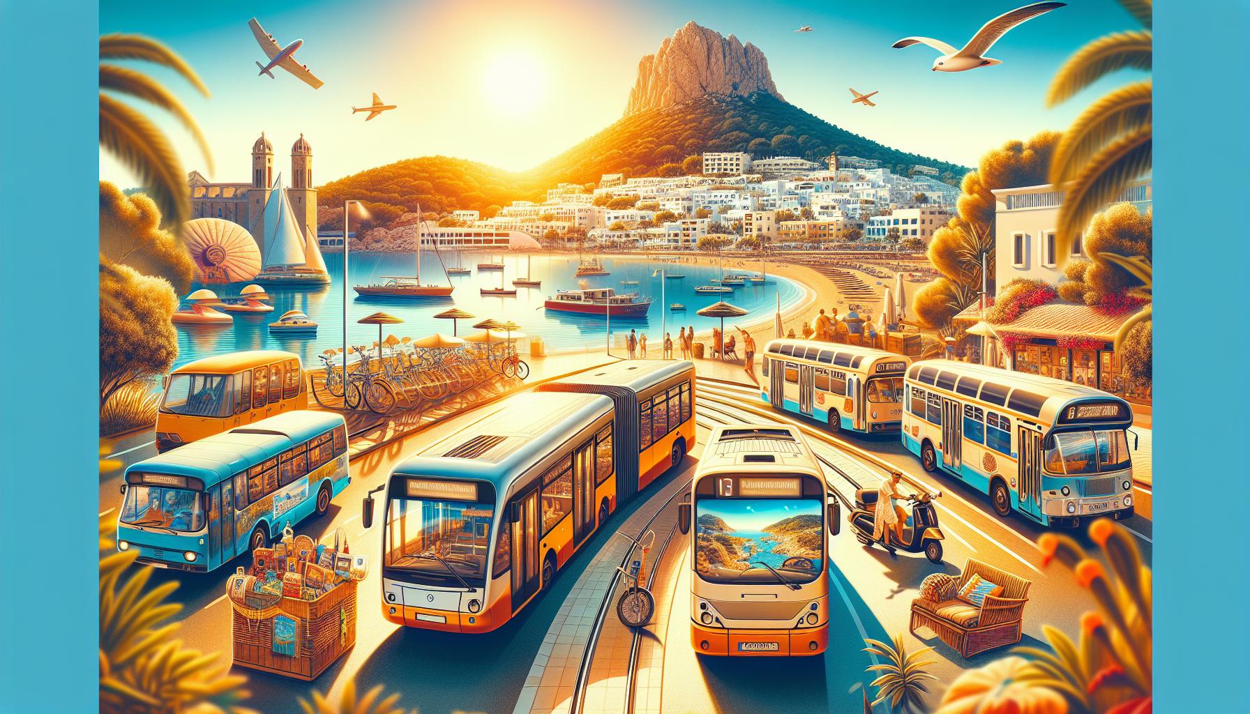 Public Transportation in Ibiza: Buses, Trains, and More