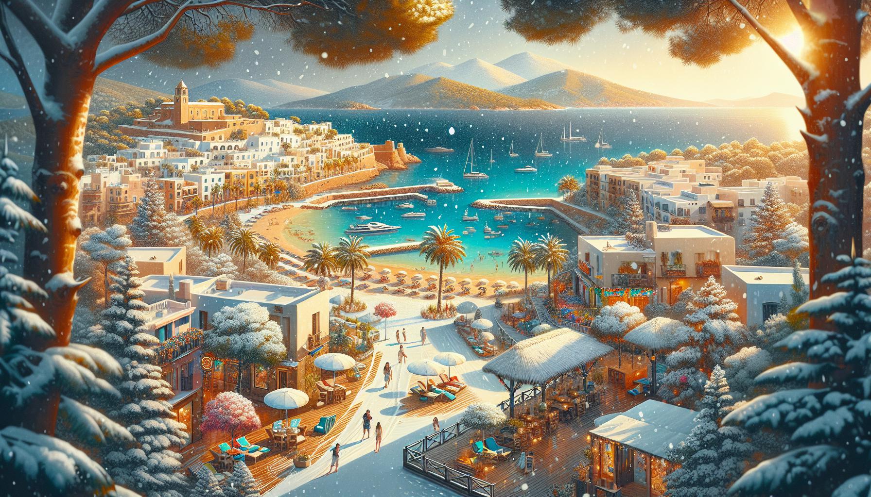 What Happens when It Snows in Ibiza? Rare Weather events
