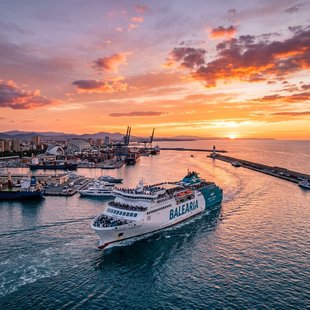 valencia to ibiza best routes ferry departing